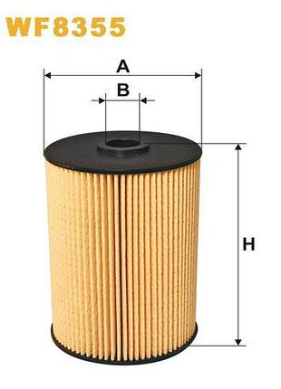 Фильтр топливный audi a3 ii (8p1/8pa); seat altea, leon ii, toledo iii; skoda octavia - wix filters (wf8355)