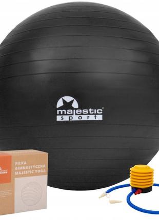 Мяч для фитнеса (фитбол) majestic sport 65 см anti-burst gvp5028/k