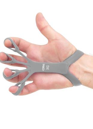 Эспандер для пальцев и запястья cornix finger gripper 3 кг xr-02223 фото