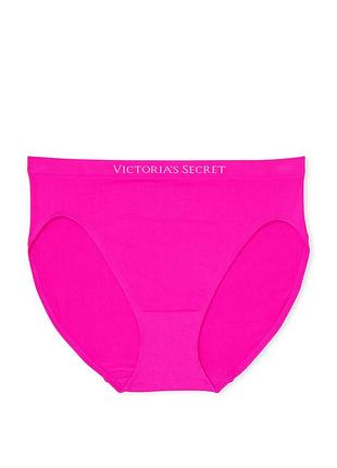 Бесшовные трусики victoria `s secret seamless brief panty size l