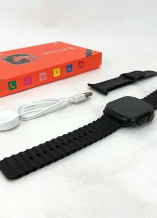 Смарт часы watch l8 ultra max. цвет черный