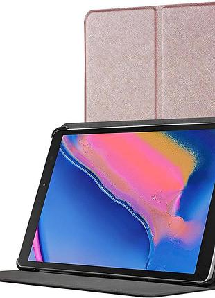 Противоударный чехол-книжка fc на samsung galaxy tab s7 plus (t970/975) rosegold
