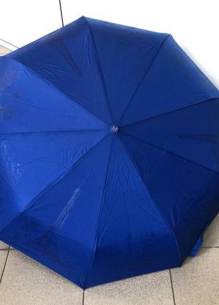 Зонтик женский полуавтоматический frei regen с тиснением