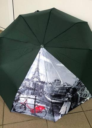Зонт женский полуавтоматический атлас toprain 4653 фото