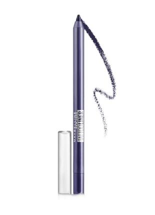 Гелевый карандаш для век maybelline new york tattoo liner