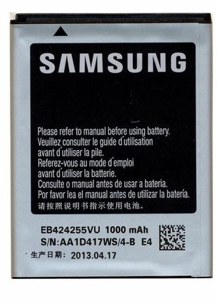 Аккумулятор eb424255vu для samsung s5222 star 3 duos 1000 mah (00836-3)