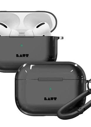 Чехол laut crystal-x для airpods pro crystal black