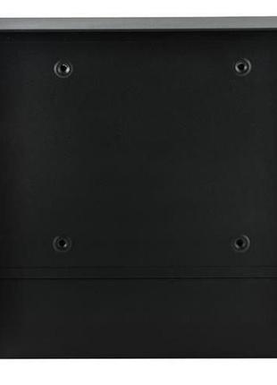 Почтовый ящик - черный с местом тубусом для газет и листовок malatec 6244 польша