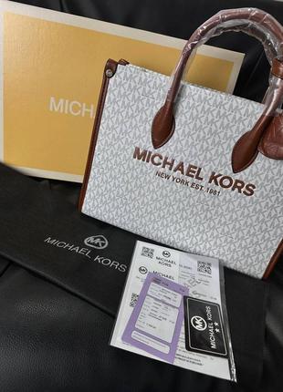 Женская сумка michael kors mirella large tote bag6 фото