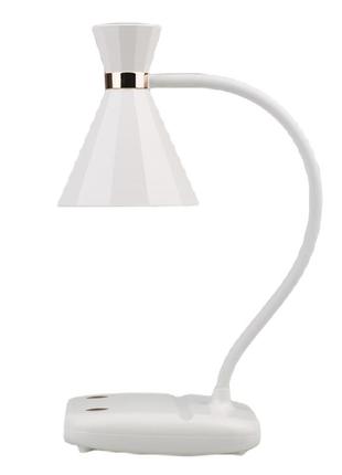 Лампа настільна акумуляторна з usb 3.2 вт нічник настільний з сенсорним управлінням dm-5062