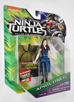 Черепашки ніндзя фігурки ейпріл о'ніл tmnt teenage mutant ninja turtles april o'neil дитяча дитяча фігурка9 фото