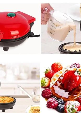 Электрическая мини вафельница