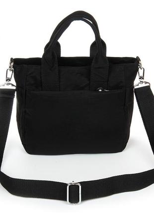 Podium сумка жіноча текстиль поліамід jielshi v9006 black3 фото