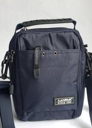 Сумка барсетка мужская lanpad 8382 blue