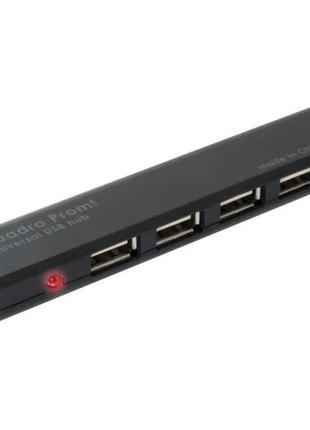 Usb hub defender quadro promt 4xusb 2.0 (83200) (код товару:26581)