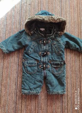 Джинсовий комбінезон