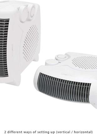 Обігрівач тепловентилятор esperanza hot air 1000/2000 вт захист від перегріву німеччина уцінка