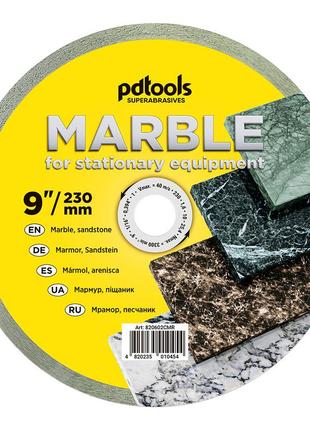 Круг алмазний вiдрiзний marble 1a1r 230 для стаціонарного обладнання