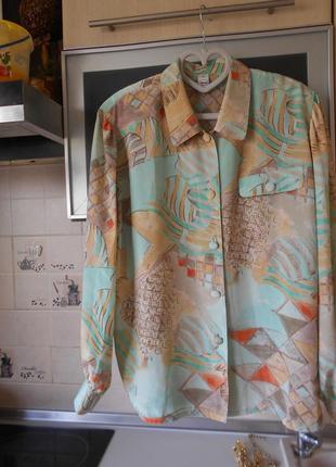 #tru blouse#винтажный блузон #шикарная блуза в пастельных тонах #5 фото
