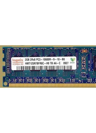 Модуль памяти hynix 2 гб pc3-10600r ddr3-1333 ecc 2rx8 cl9 240 pin 1.5 в (hmt125r7bfr8c-h9)