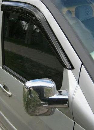 Накладки на дзеркала mercedes vito 638 (мерседес вито 638), abs — пластик