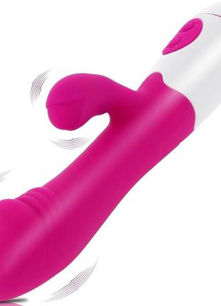 Вибратор vtin для женщин - стимуляция клитора и точки g - розовый 3о режимов из германии