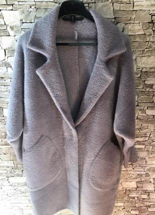 Пальто альпака,шикарне якість,виробник польща,розмір універсальний з - хл.знижка💥💥💥1 фото