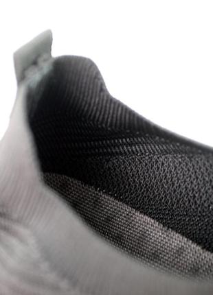 Кроссовки мужские из текстиля без шнурков летние черные 41 42 43 44 455 фото