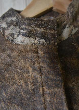 Стильная легкая кожаная курточка tokul3 фото