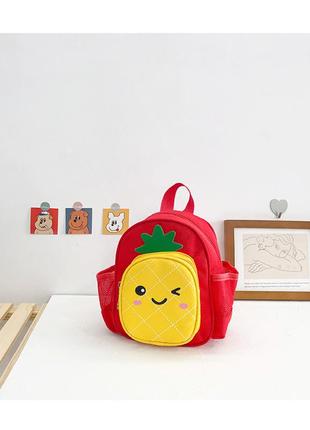 Детский рюкзак, красный