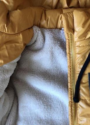 Куртка утепленная зимняя, одягайко, рост 98