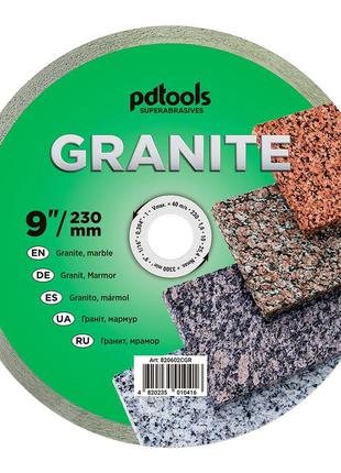 Круг алмазний вiдрiзний granite 1a1r 230 для стаціонарного обладнання