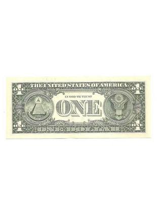 Купюра 1 доллар сша 2009 год unc3 фото