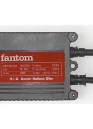 Блок розжига для ксенона fantom  ballast slim 35w ket xenon лампы ксеноновые