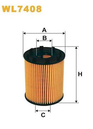 Фильтр масляный alfa romeo; citroen; fiat; ford; lancia; opel; peugeot; subaru; suzuki wix filters - (wl7408)