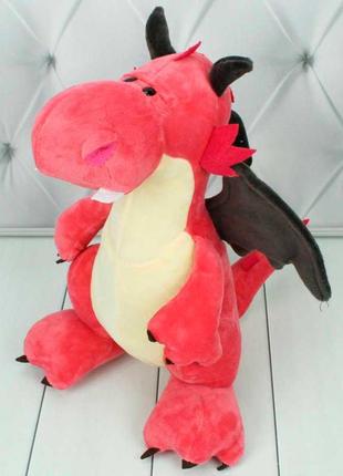 Дракоша малинка мягкий красный 21214-3