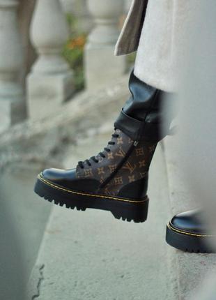 Ботинки dr.martens jadon x lv ( premium ) з замком черевики8 фото