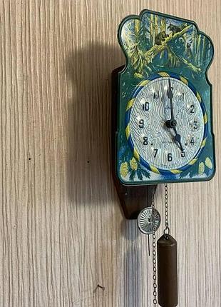 Часы ходики, часы настенные, часы механические, часы антиквариат, часы маяк, часы...