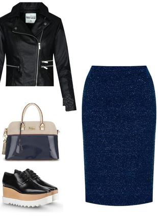 Юбка миди карандаш bodycon от dorothy perkins