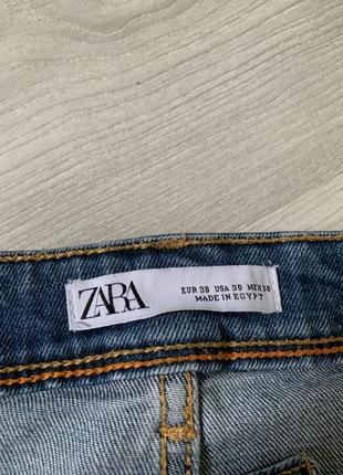 Яскраві стрейчеві джинси від zara man6 фото