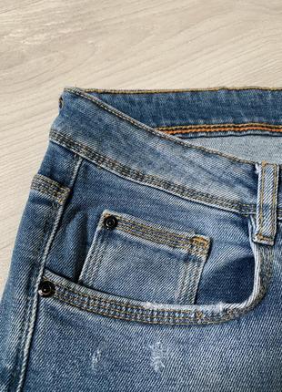 Яскраві стрейчеві джинси від zara man7 фото
