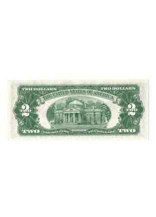 Купюра 2 доллара сша 1953 год unc2 фото