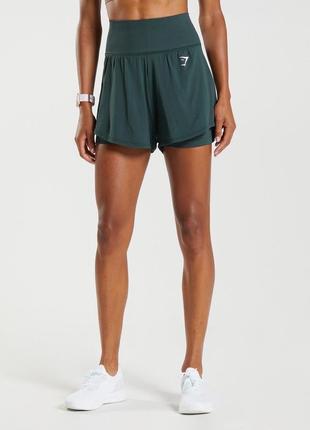 Невероятные качественные шорты 2/1 от gymshark