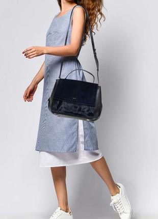 Шкіряна сумка dkny4 фото