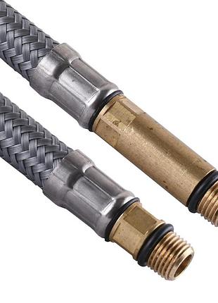 Шланг для смесителя tucai м10х3/8″ 0,5м антикоррозия taq grif aсb 207414 пара