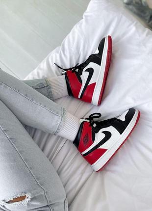 Nike air jordan retro 1 женские кроссовки наложенный платёж купить