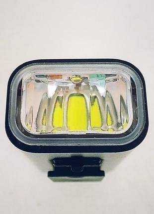 Карманный фонарик на аккумуляторе батарея 2000mah type c зарядка 400 люмен