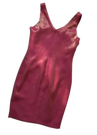 Шикарное платье wallis 8 s розовое с переливами2 фото