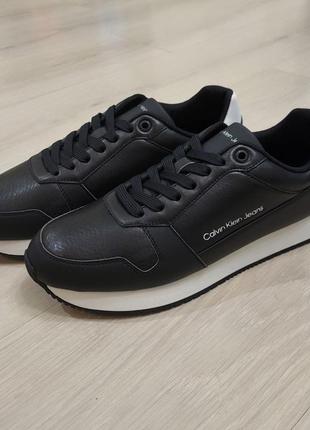 Кроссовки calvin klein retro ranner low#h in sat1 фото