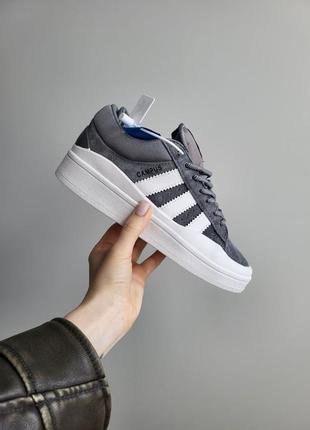 Кроссовки adidas campus grey2 фото